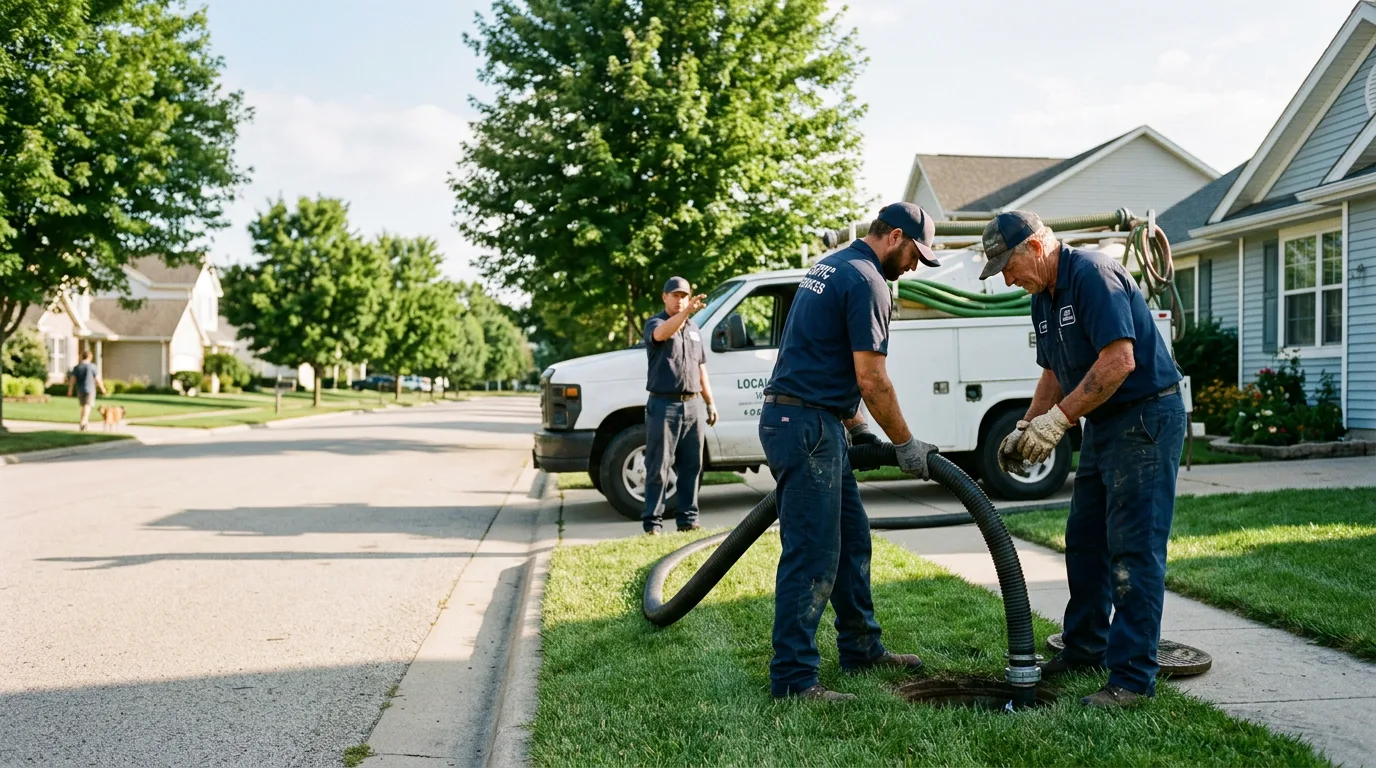 Septic Tank Cleaning in Chambersville, PA